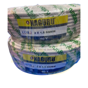 Kabel 2x1.5 NYM Putih Naguru