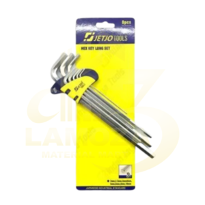 Kunci L JETJO Hex key Long Set 8 Kunci L JETJO Hex key Long Set 8