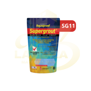 Saklar Tanam Tunggal Panasoni (4) Supergrout Nat SG11 Ginger Brown