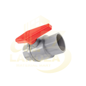 Ballvalve 1/2" Drat Upvc