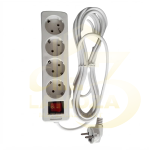 BRIGHT-G Stop Kontak 4 Lbg + Kabel 3M