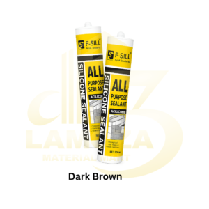 kaspur Lem Kaca Sealant Dark Brown F-Sill All